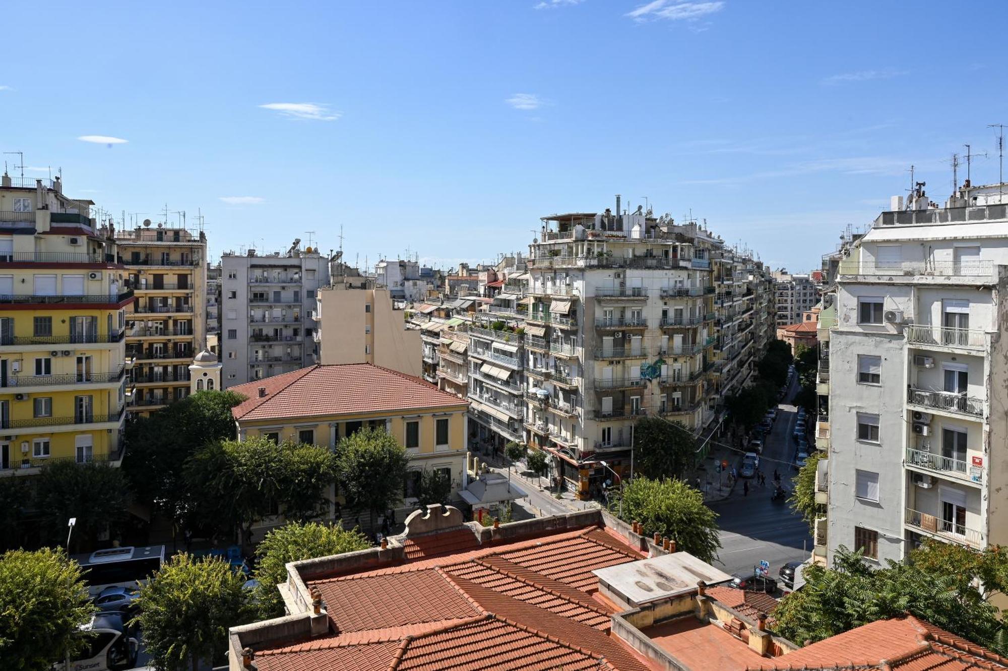Thessaloniki Center Apartment On The Sunset Tessalónica Exterior foto