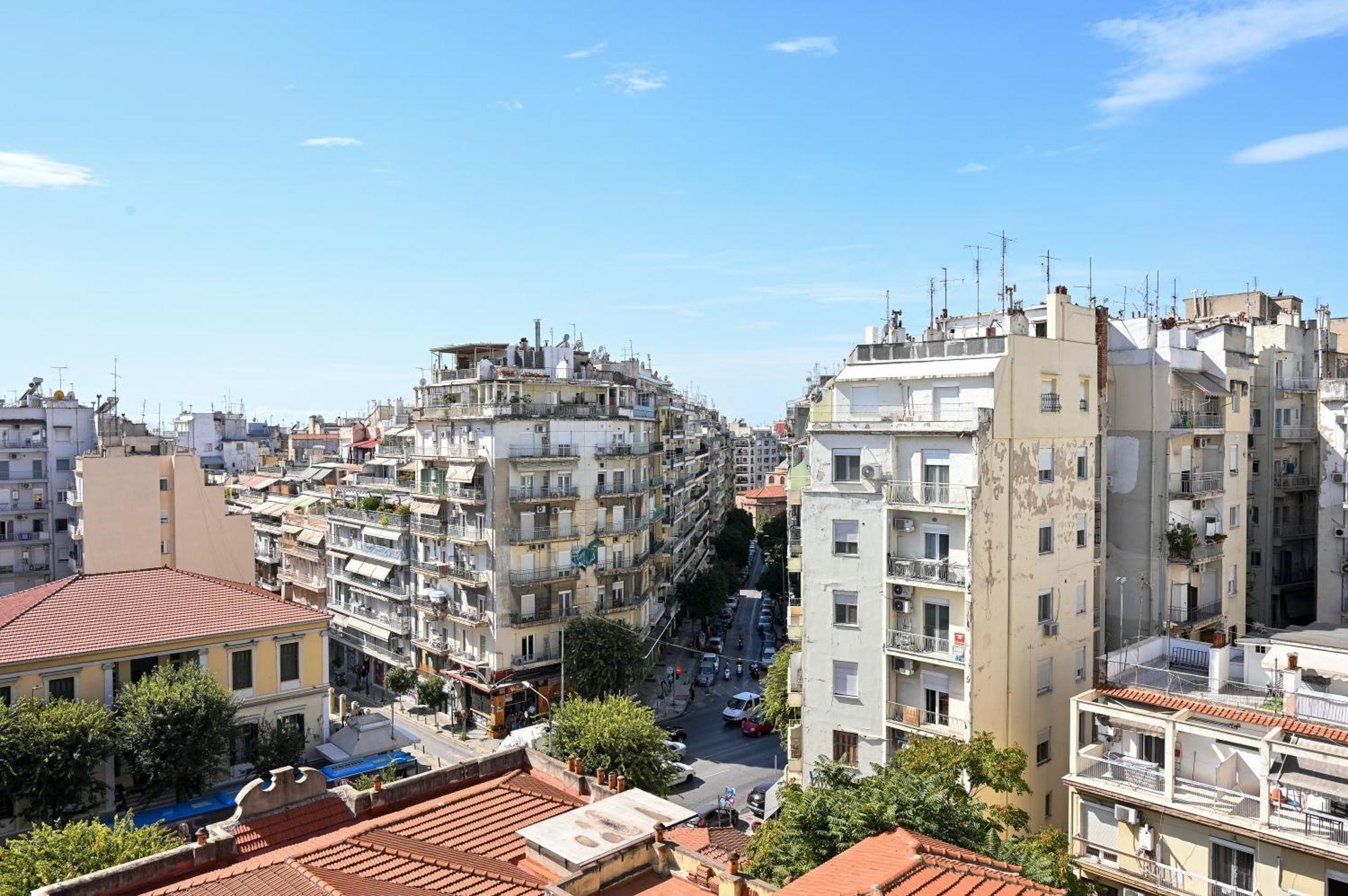 Thessaloniki Center Apartment On The Sunset Tessalónica Exterior foto